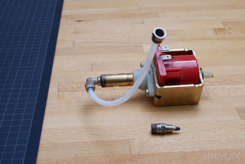 Quickmill 5000 Umbau auf CP4 mit Membranregler